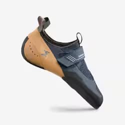 Chausson D'escalade - Vertika Soft Homme Bleu/Ocre