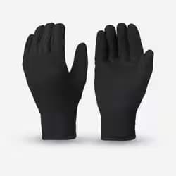 Gants polaire enfant 4-14 ANS, HIKE100 noir