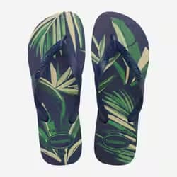 Tongs Havaianas Homme Aloha Blau Marí Blau