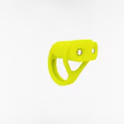 Eclairage Velo Led Sl 100 Avant Jaune A Piles