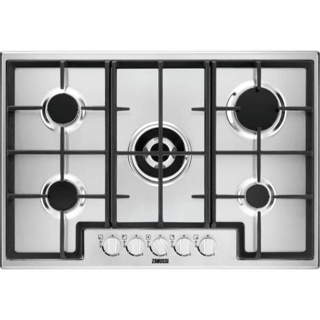 Table de Cuisson A Gaz Zgh76524xs 75cm Inox Zanus