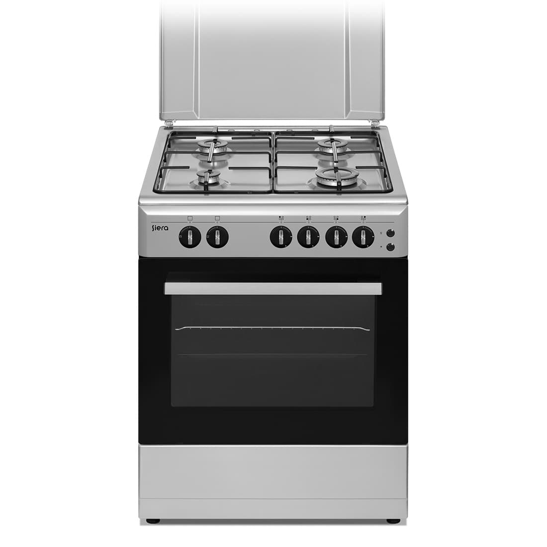 Cuis Inox S604/C66 4feux Siera