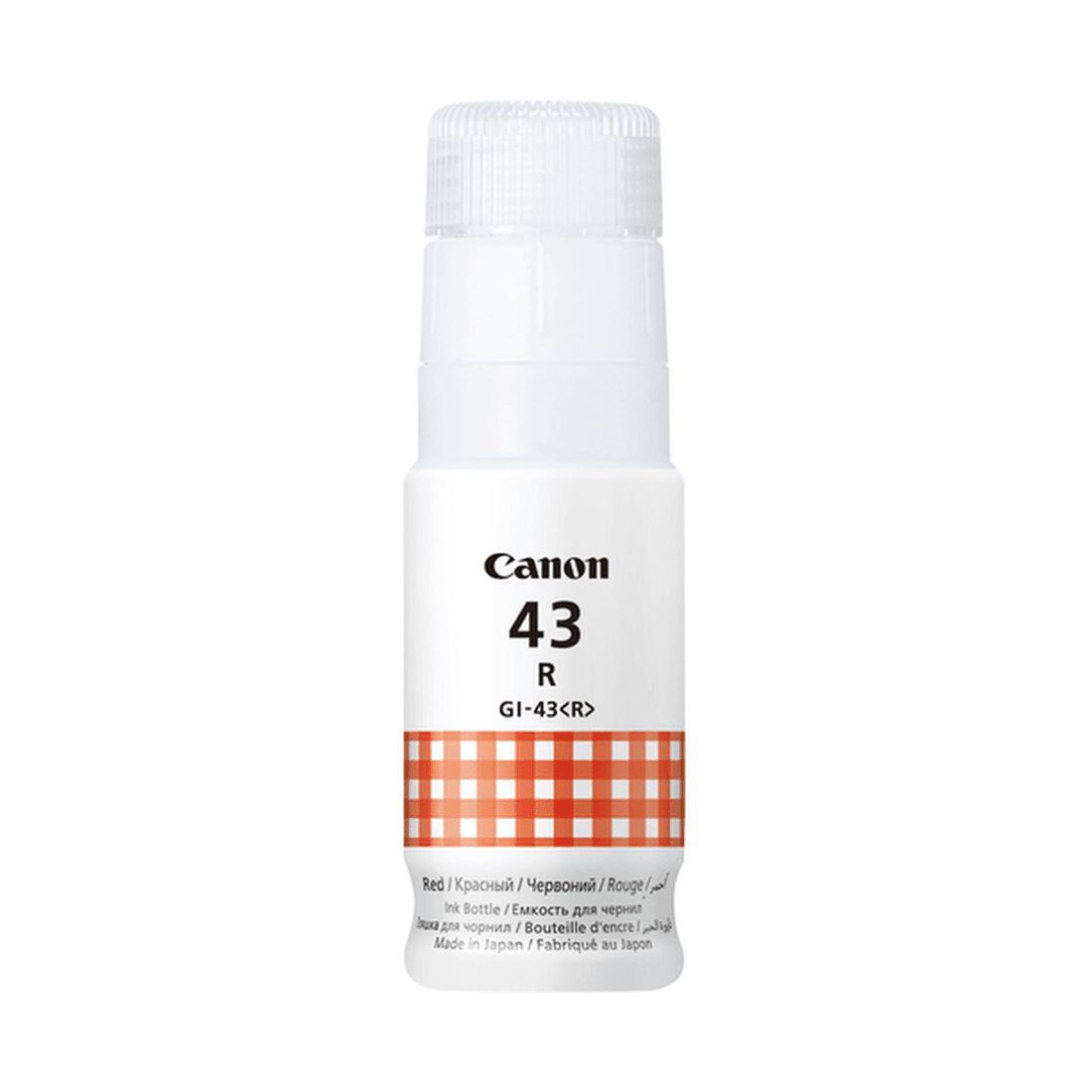 Bouteille Ink Gi-43 Rouge Canon
