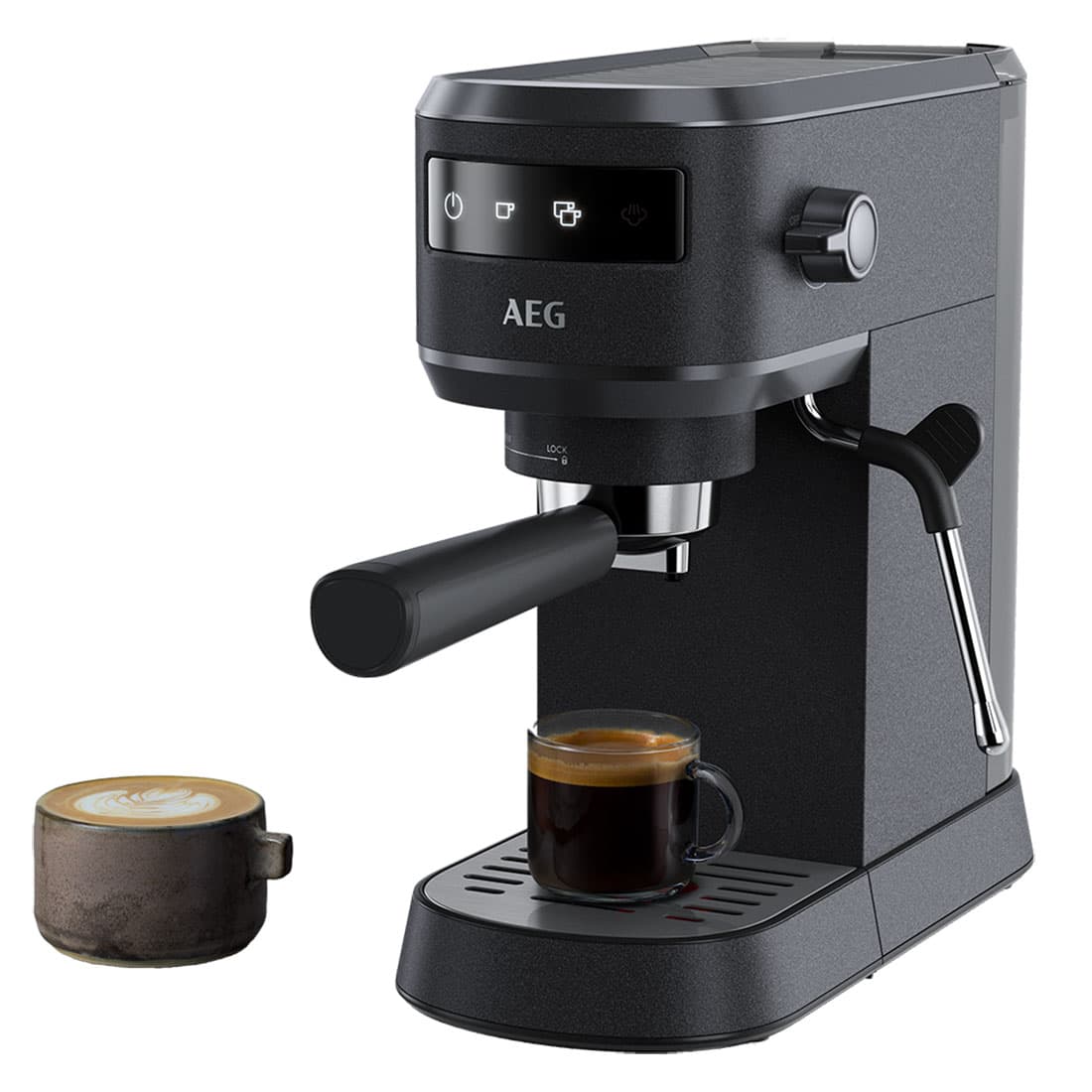 Machine A Cafe Espresso K5ec1-50mb 15bars Aeg