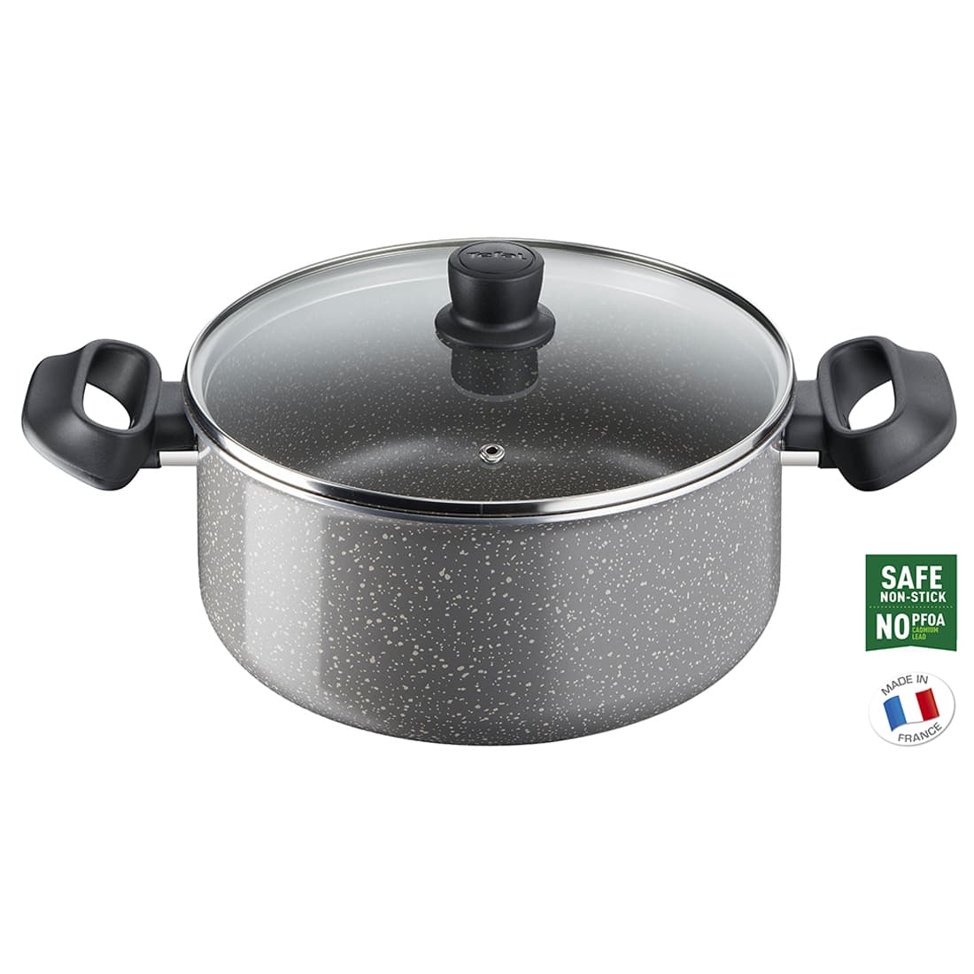 Faitout+couv 24cm Cook Natural B5794602 Tefal