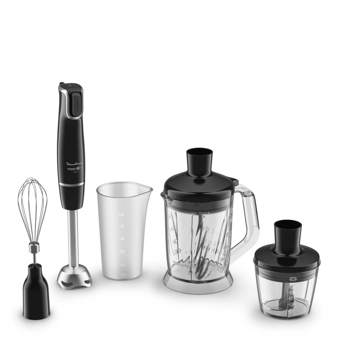 Mixeur Plongeant 1000w Noir Dd94l810 Moulinex