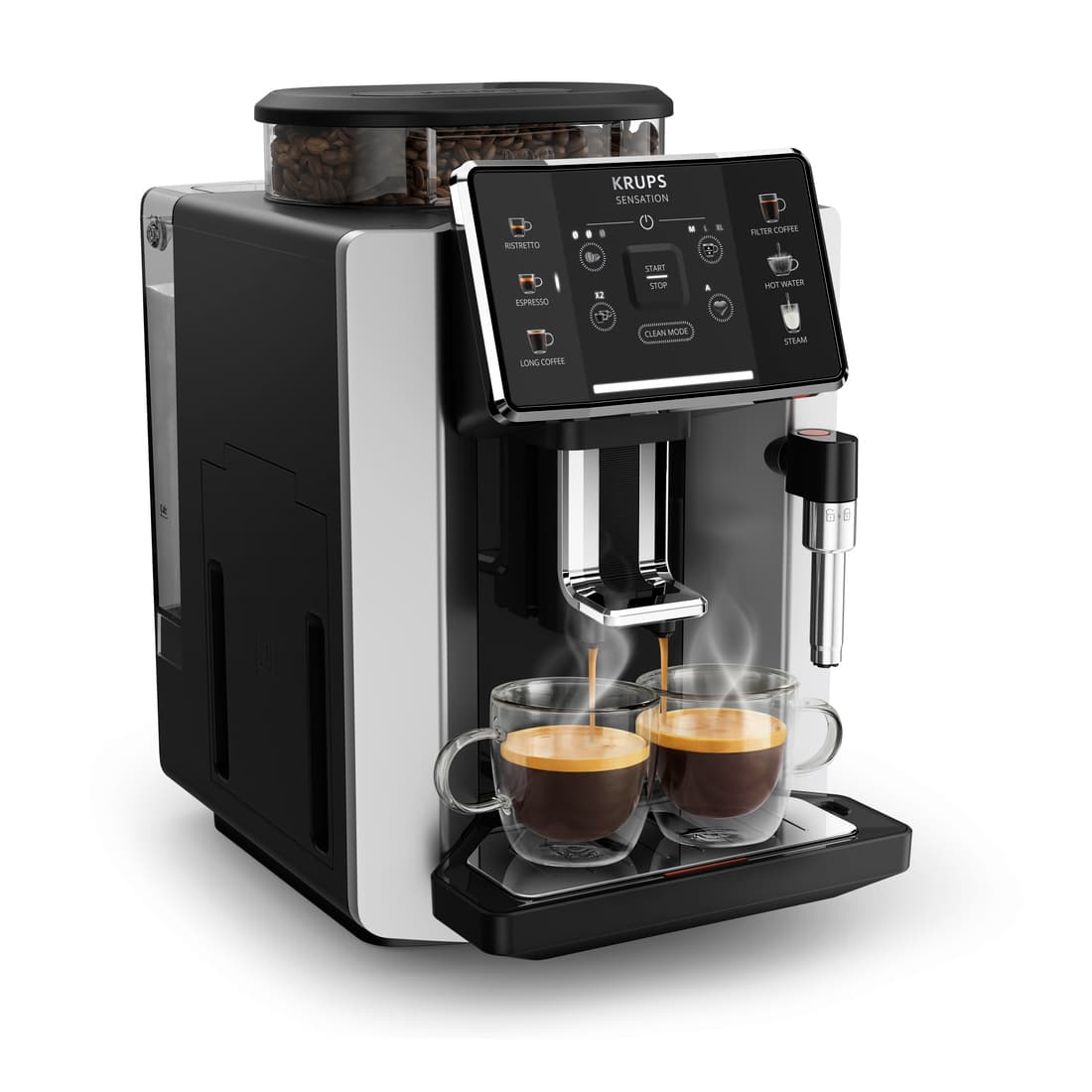 Espresso Sensation Roma Alu/Blk Ea910e10 Krups