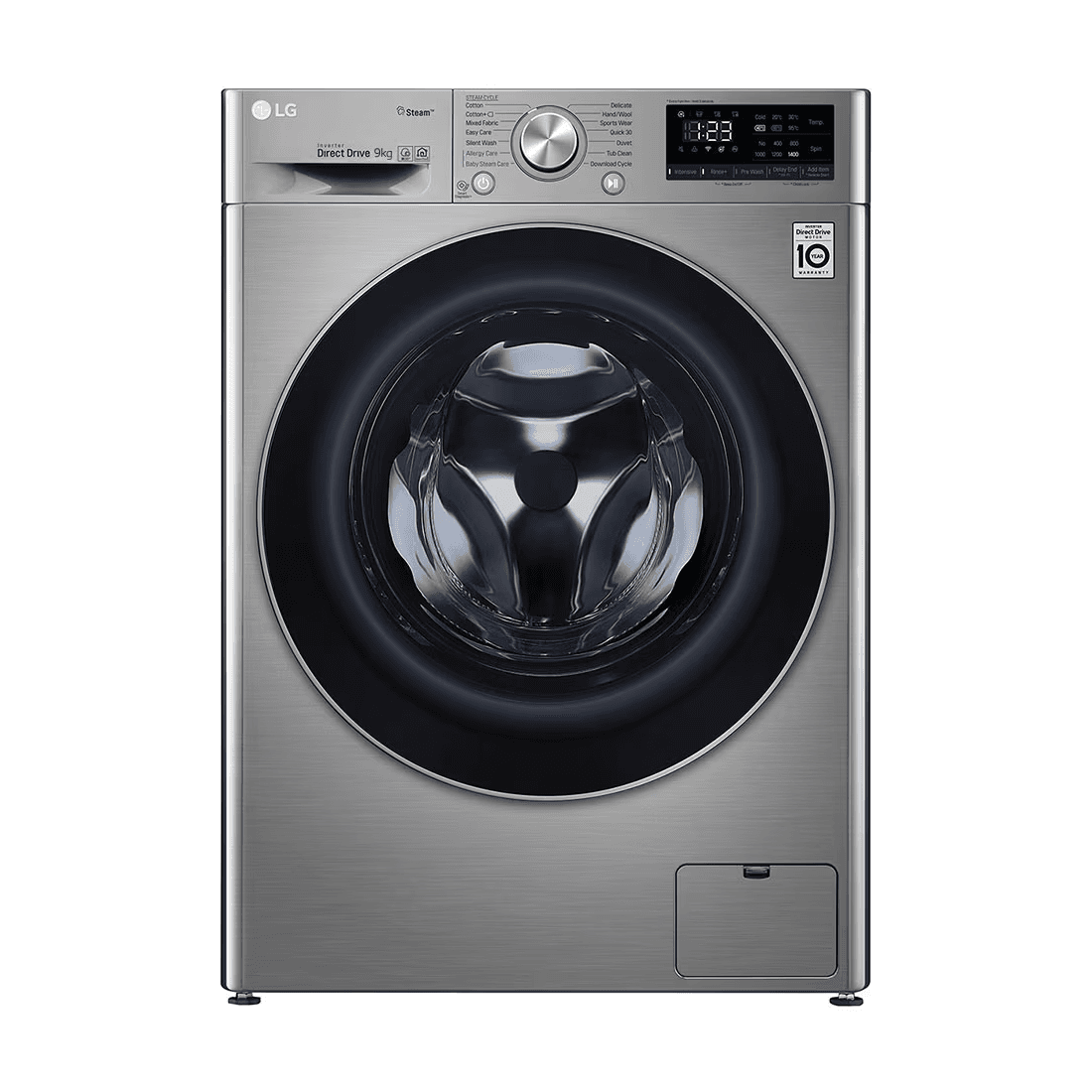 Mal Lg 9kg Turbo Wash F4v5vyp2t Silver