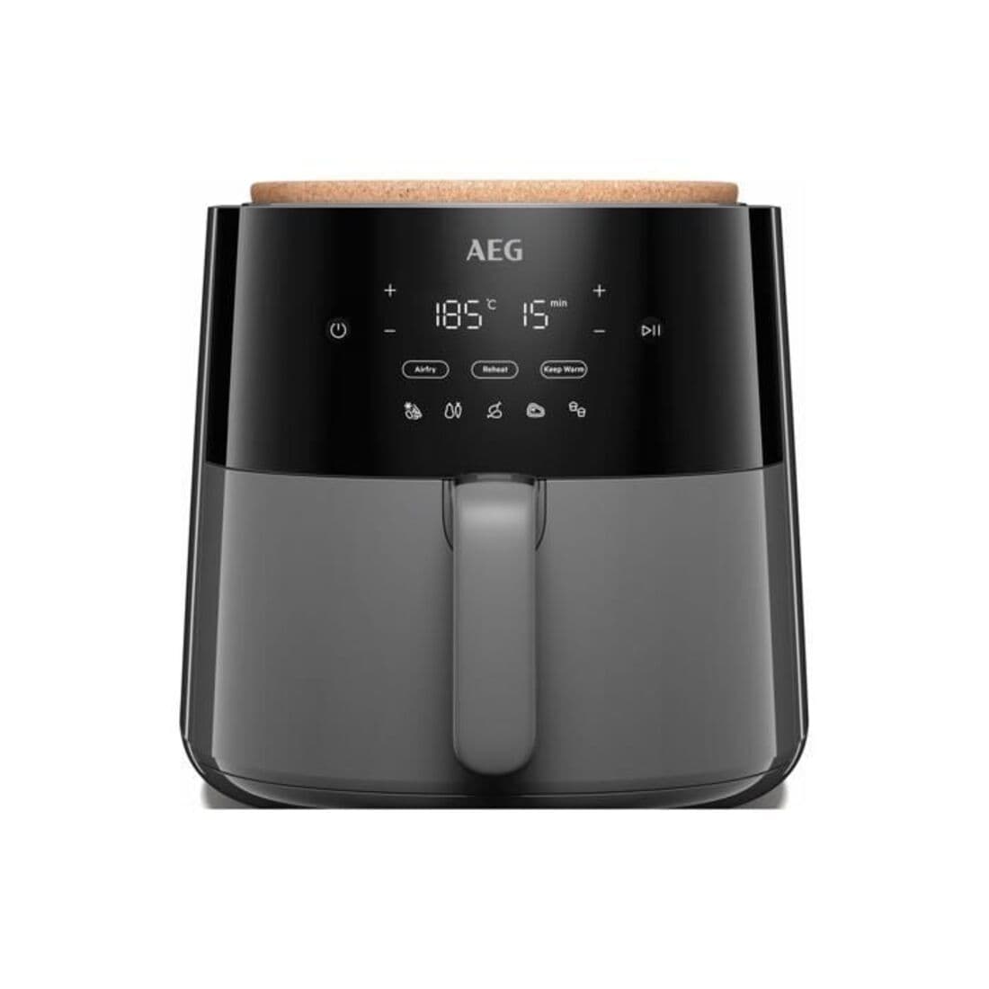Friteuse Air Fryer Digitale 5l, Black Aeg