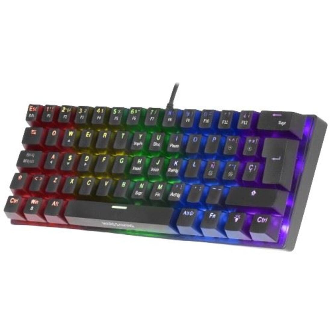 Clavier Gamer Mk60bfr Meca Rgb Blk Blue Marsgamin