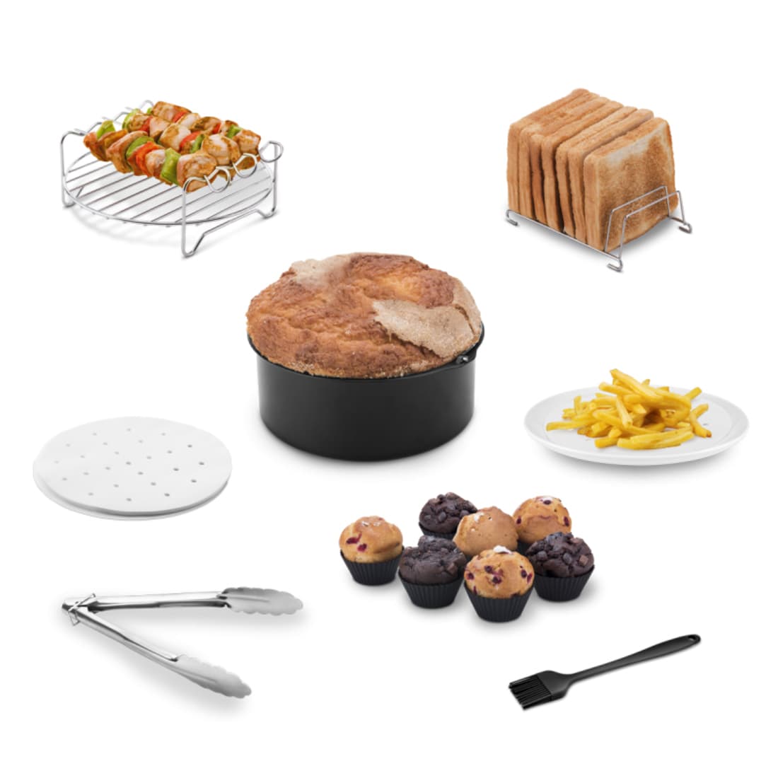 Pack de 7 Accessoires Air Fryer Ufesa