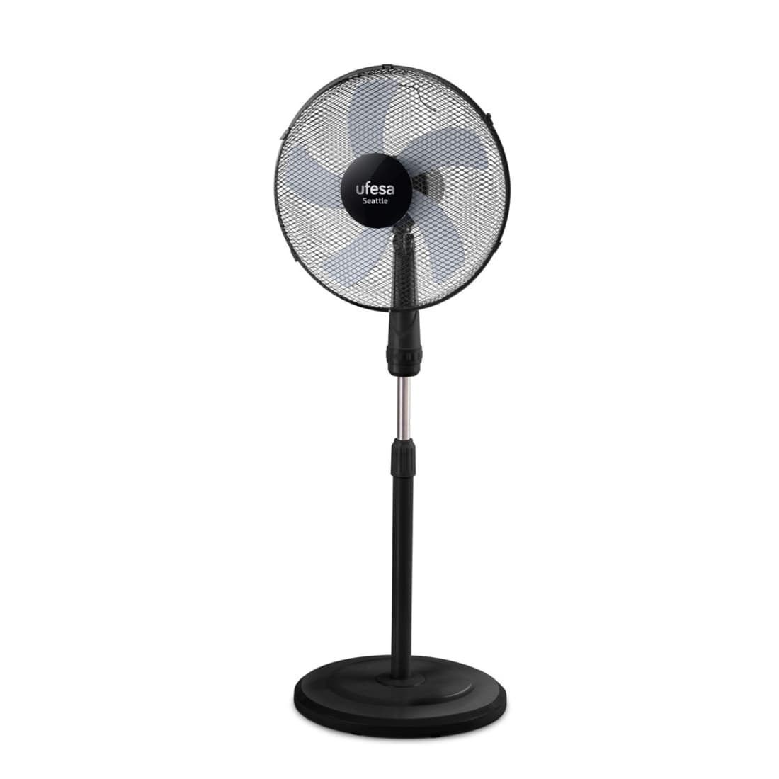 Ventilateur sur Pied Seattle 50w 40cm Noir Ufesa