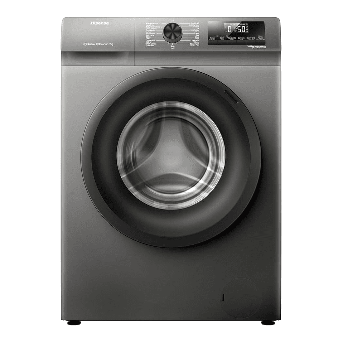 Mal Front Wfqp7012t 7kg 1200t T.grey Hisense