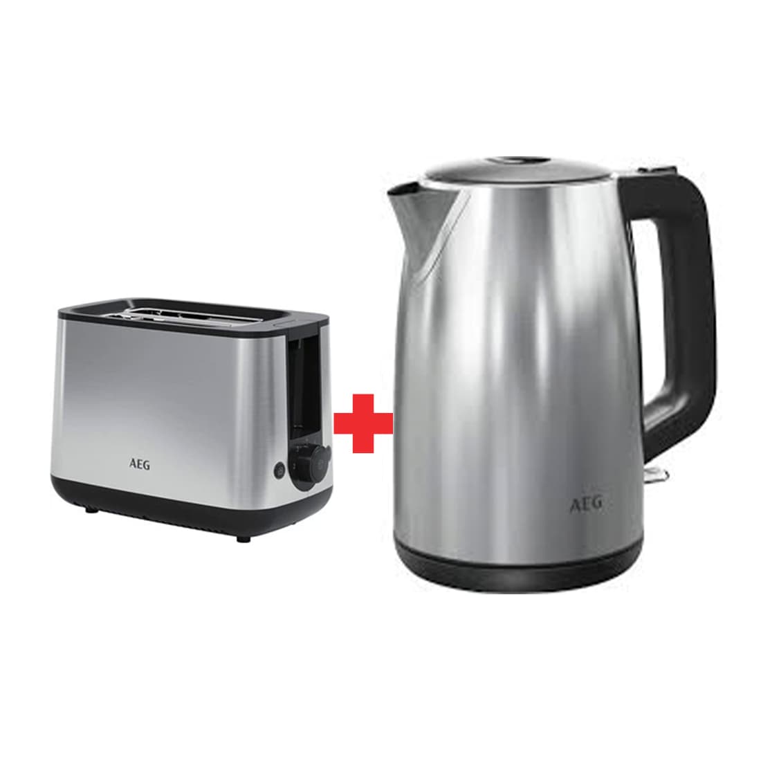 Bouilloire T3-1-3st+ Toaster K5ek1-50st Aeg