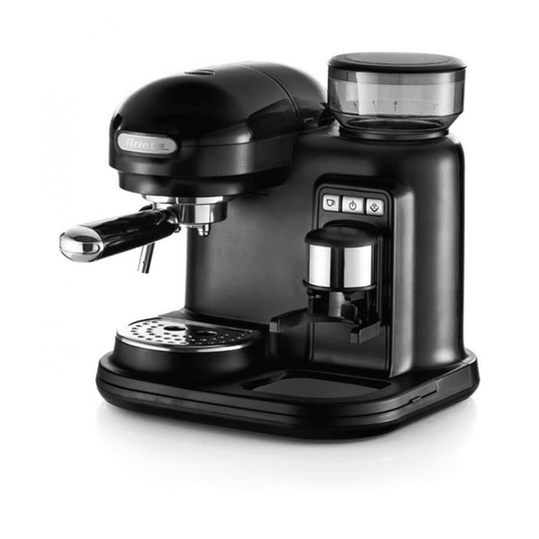 Machine A Cafe Avec Broyeur 1318 1400w Noir Ariet