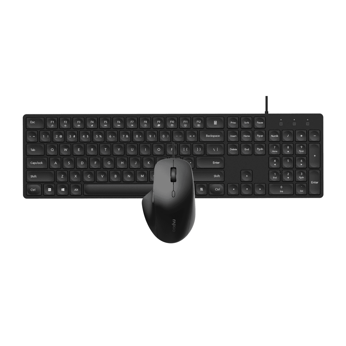 Pack Clv+souris Sf X1800pro Noir Rapoo
