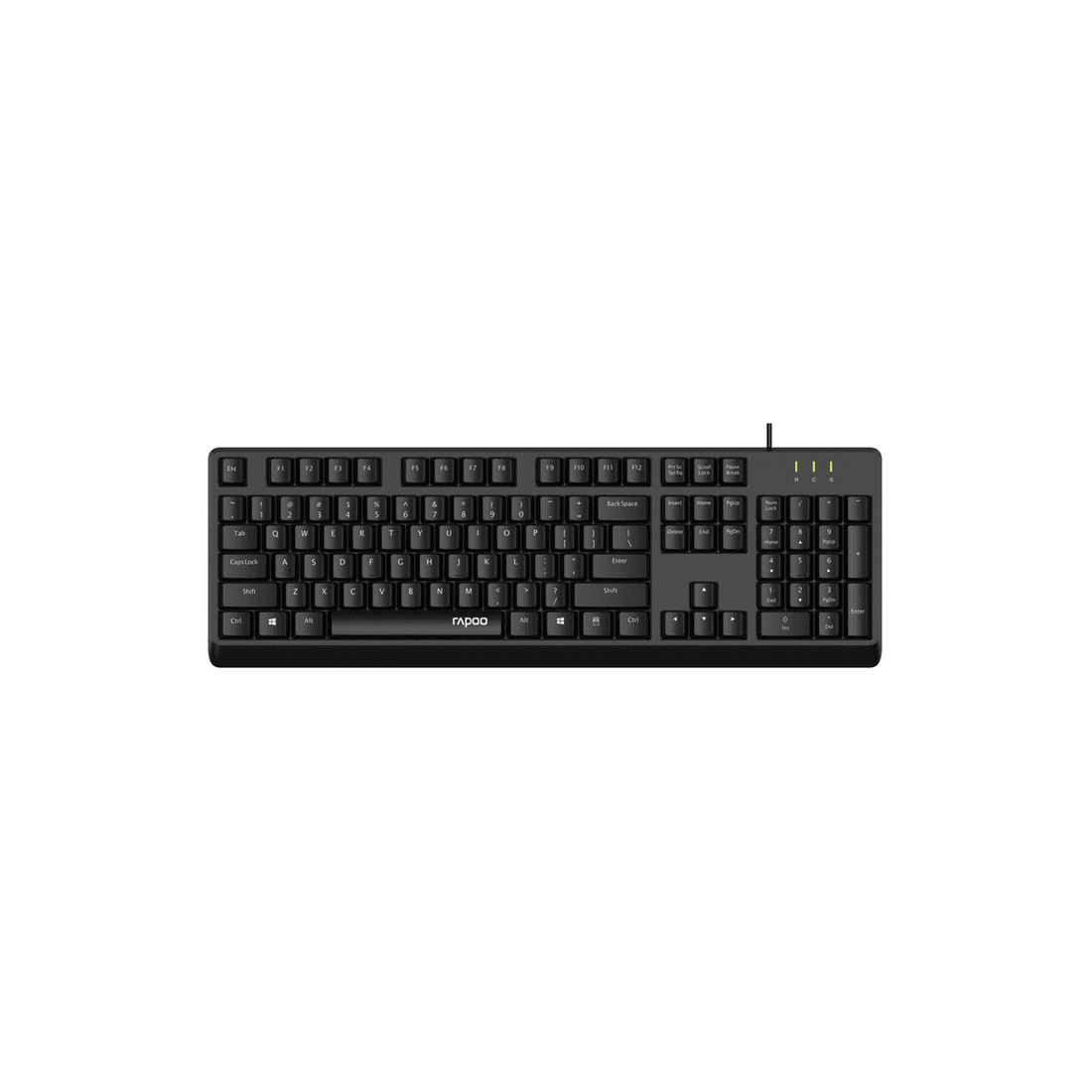 Clavier Fil Nk1900 Black Azerty Rapoo