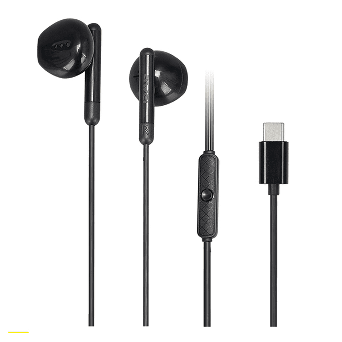 Ecouteur Filaire Type C Pc-6t Noir Awei