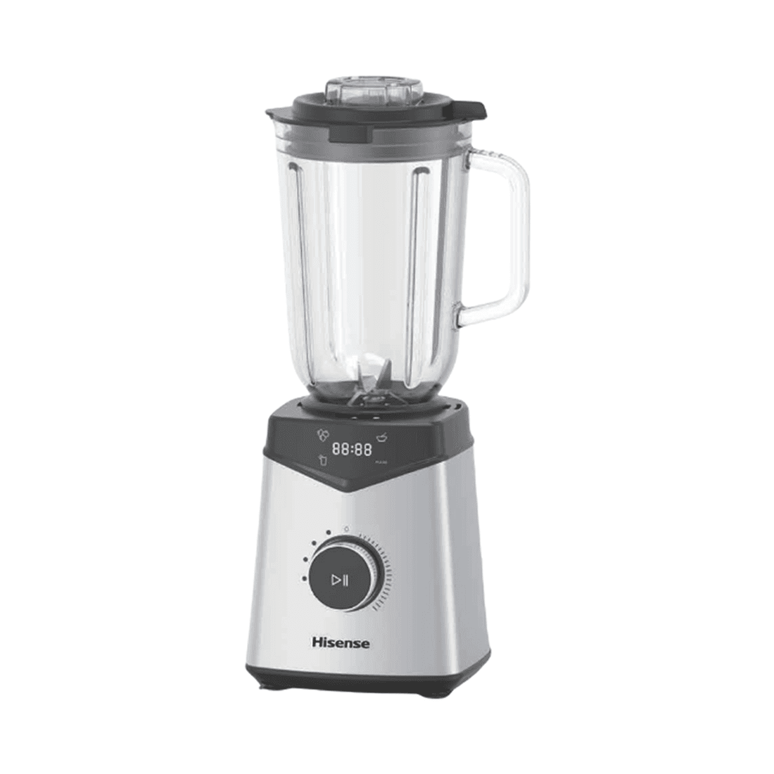 Blender en Verre H15tbsss1 1,5l 1000w Noir Hisens