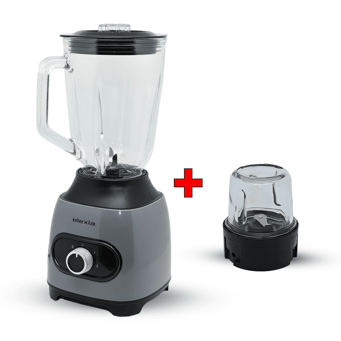 Blender en Verre Elx-Bl-751 1,5l 500w Elexia