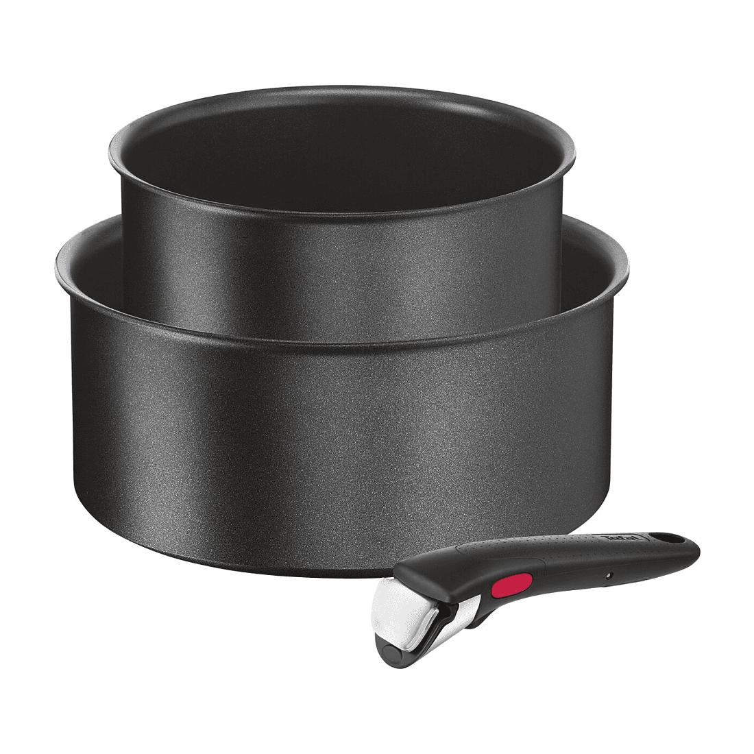 Set 2 Casseroles 16/20cm + Poignee Amovible Tefal