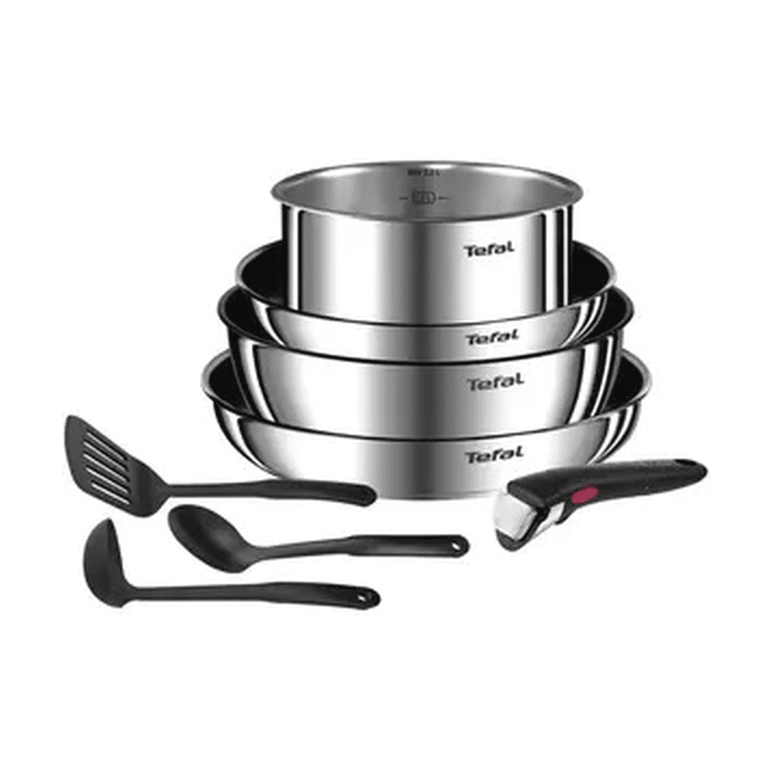 Batteriedecuisine Ingeni L8978s04 8pcs Inox Tefal
