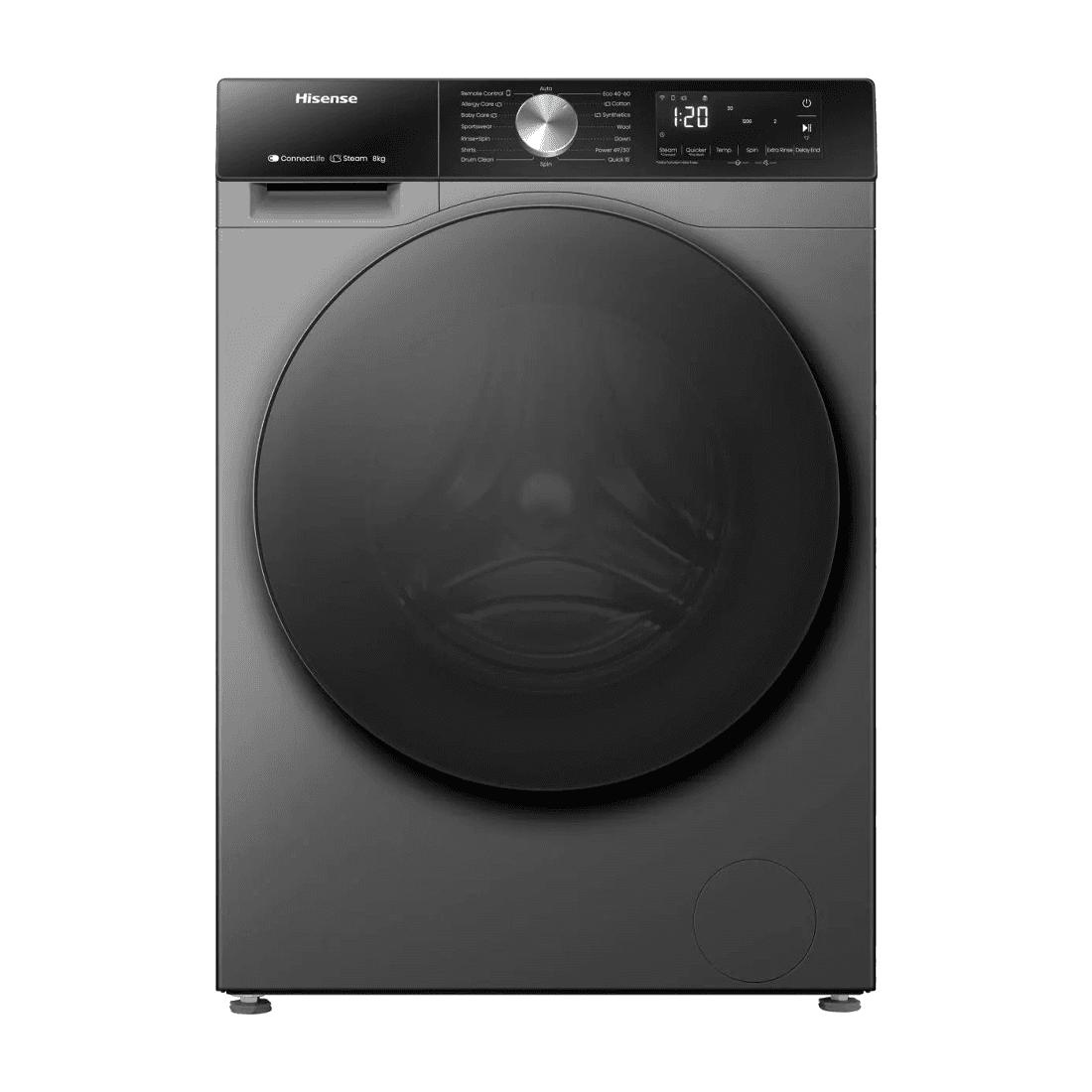 Mal Front Wf3s8043bt4 8kg 1400t T.grey Hisense