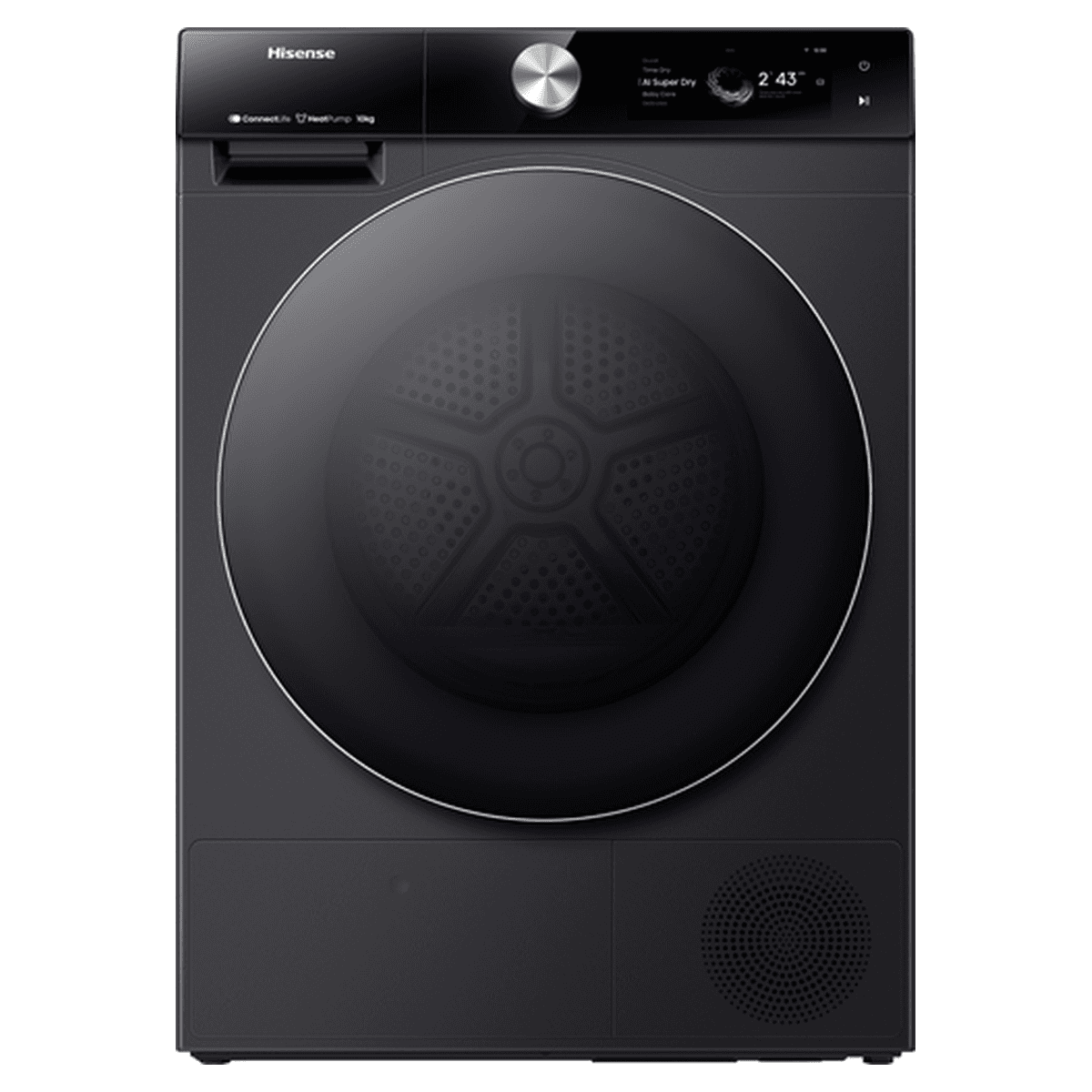 Sl Dh7s107bb 10kg Pompe A Chaleur T.grey Hisense