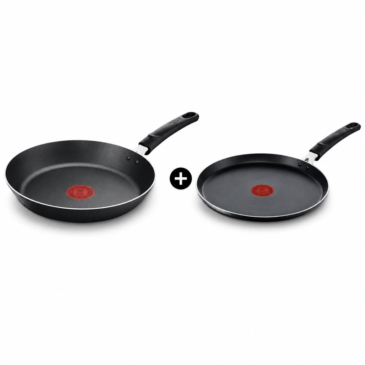 Set Crepiere B4450202 25poele B5821002 20cm Tefal