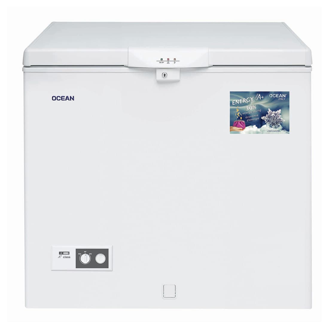 Congelateur Blanc Nj31-E 310 Litres Ocean