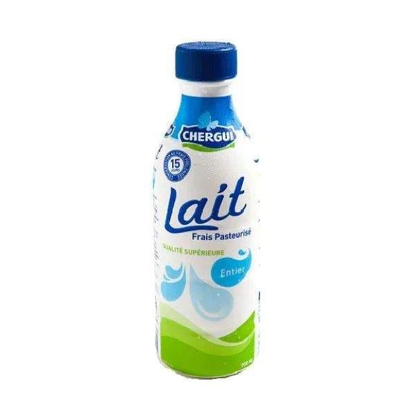 Lait frais entier conservation prolongée 900ml - CHERGUI