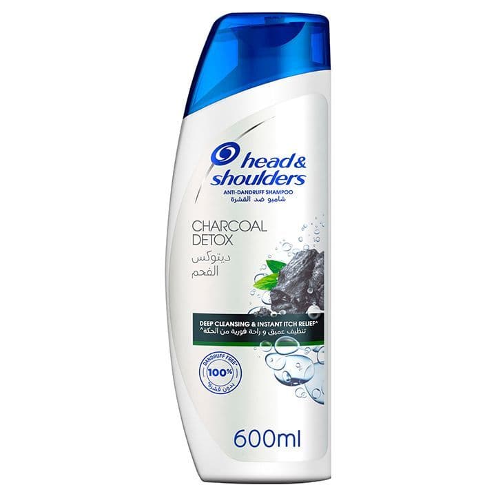 Shampoing Detox Charbon 600ml - HEAD & SHOULDERS