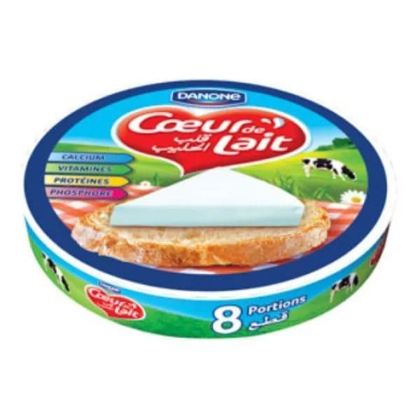 Fromage fondu 8 portions - CŒUR DE LAIT