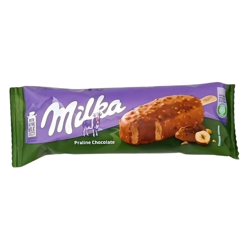 Milka bâtonnet de glace noisette chocolat 90ml