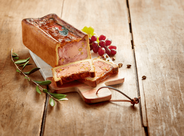 Pâté en Croûte Richelieu Supérieur, Médaillon de Mousse de Canard, Pistache