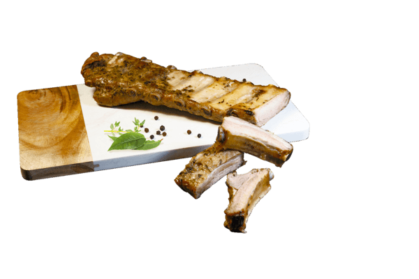 Travers de Porc Rôti Cuit sur Os