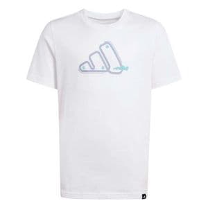ADIDAS T-Shirt Graphique Adrenaline Aesthetic Junior - KA0511 - Blanc