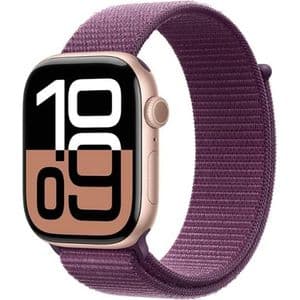 Apple Watch Series 10 GPS 46mm Rose Gold / Plum Sport Loop - Neuf 2 Ans garantie