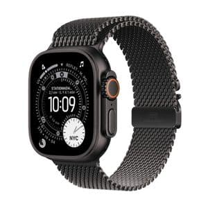 Apple Watch Ultra 3 - Cellular - 49 mm - Noir - Titanium Milanese Loop Noir - Neuf