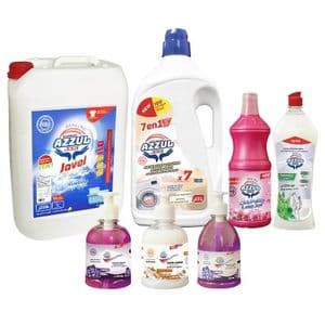 AZZUL Pack 9 : 6 Produits Azzul + Savon 300Ml Offert.