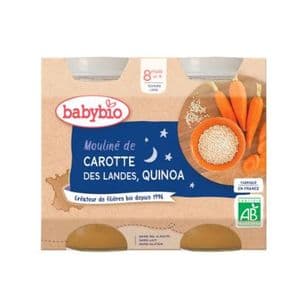 Babybio POT BONNE NUIT LEGUMES QUINOA 2 x 200G
