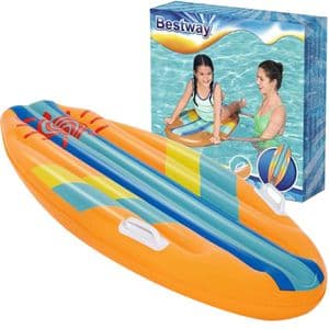 Bestway Planche de surf gonflable Ensoleillée Matelas gonflable 114 X 46 Cm