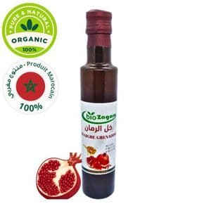 Bio Zagora Vinaigre de Grenade 250ml – Naturel & Artisanal 100% Bio – Coopérative Marocaine