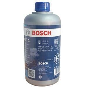 Bosch DOT4 Liquide de Frein - 500ml - Point d'Ébullition à Sec 230°C - Normes FMVSS DOT4