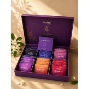 Marté Boîte Découverte Gamme de 6 sortes de Tisanes : 3x6 unités