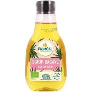 Primeal 100% Sirop d'Agave Pure BIO 330g , Édulcorant et Alternatif Naturel de Sucre blanc, pour régime et diabète (Cactus originaire du Mexique)