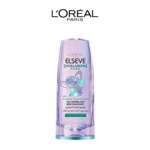 L'Oréal Paris Apres-Shampooing Purifiant 72h pour Cuir Chevelu Gras - Complexe a l'Acide Salicylique et Hyaluronique - Protocole de Soin Capillaire - Elseve Hyaluron Pure - 200 ml