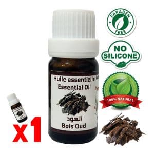 Palmarès des terroirs Marocains Huile Essentielle de Oud Bois oud L'Élixir de l'Orient Essence fragrance 100% naturelle 10ml
