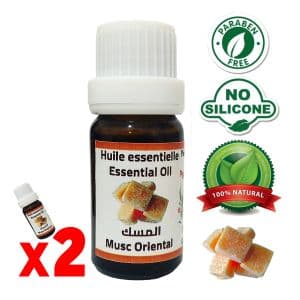 Palmarès des terroirs Marocains Huile Essentielle de Musc Orientale Musk L'Élixir de l'Orient Essence fragrance 100% naturelle 20ml
