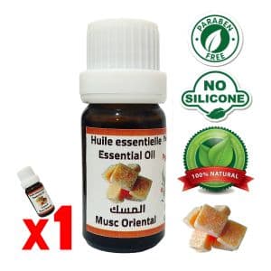 Palmarès des terroirs Marocains Huile Essentielle de Musc Orientale Musk L'Élixir de l'Orient Essence fragrance 100% naturelle 10ml
